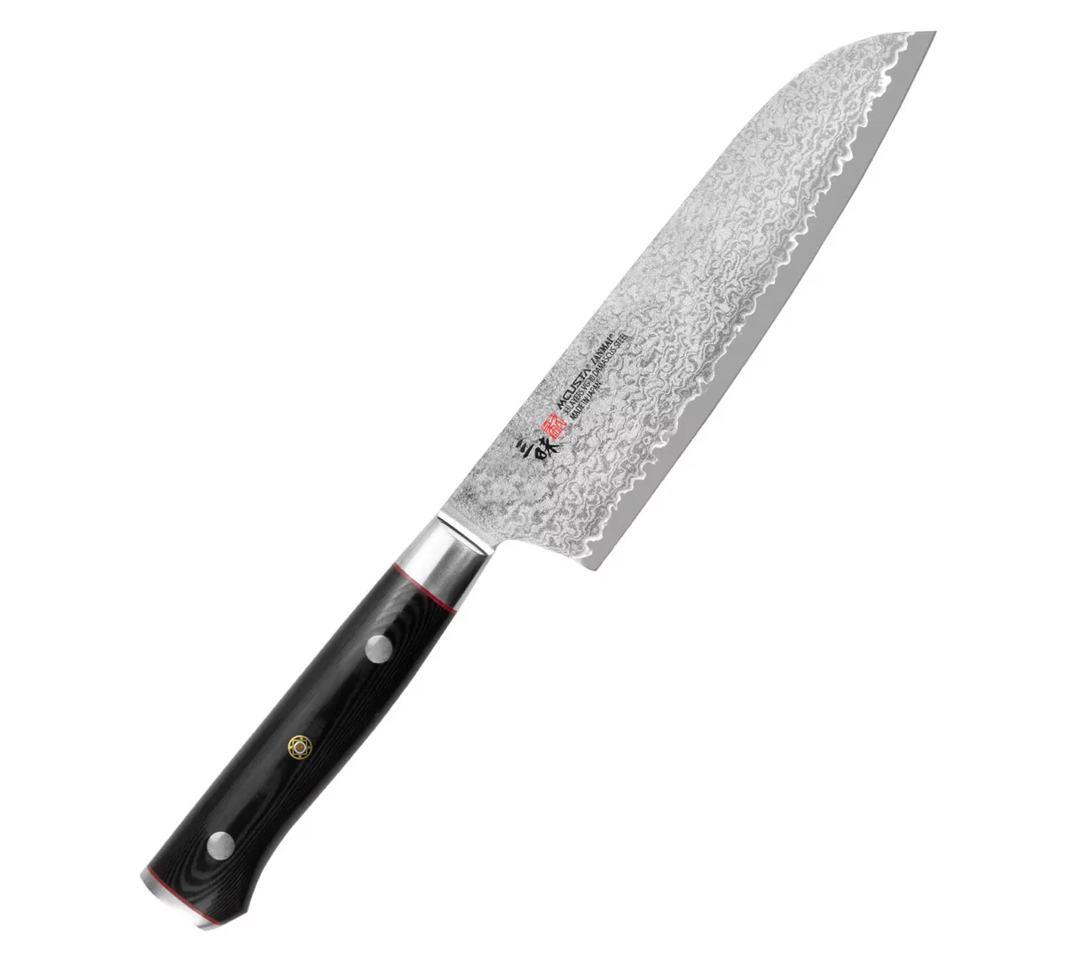 Mcusta Zanmai VG-10 Pro Zebra Nóż Santoku 18cm