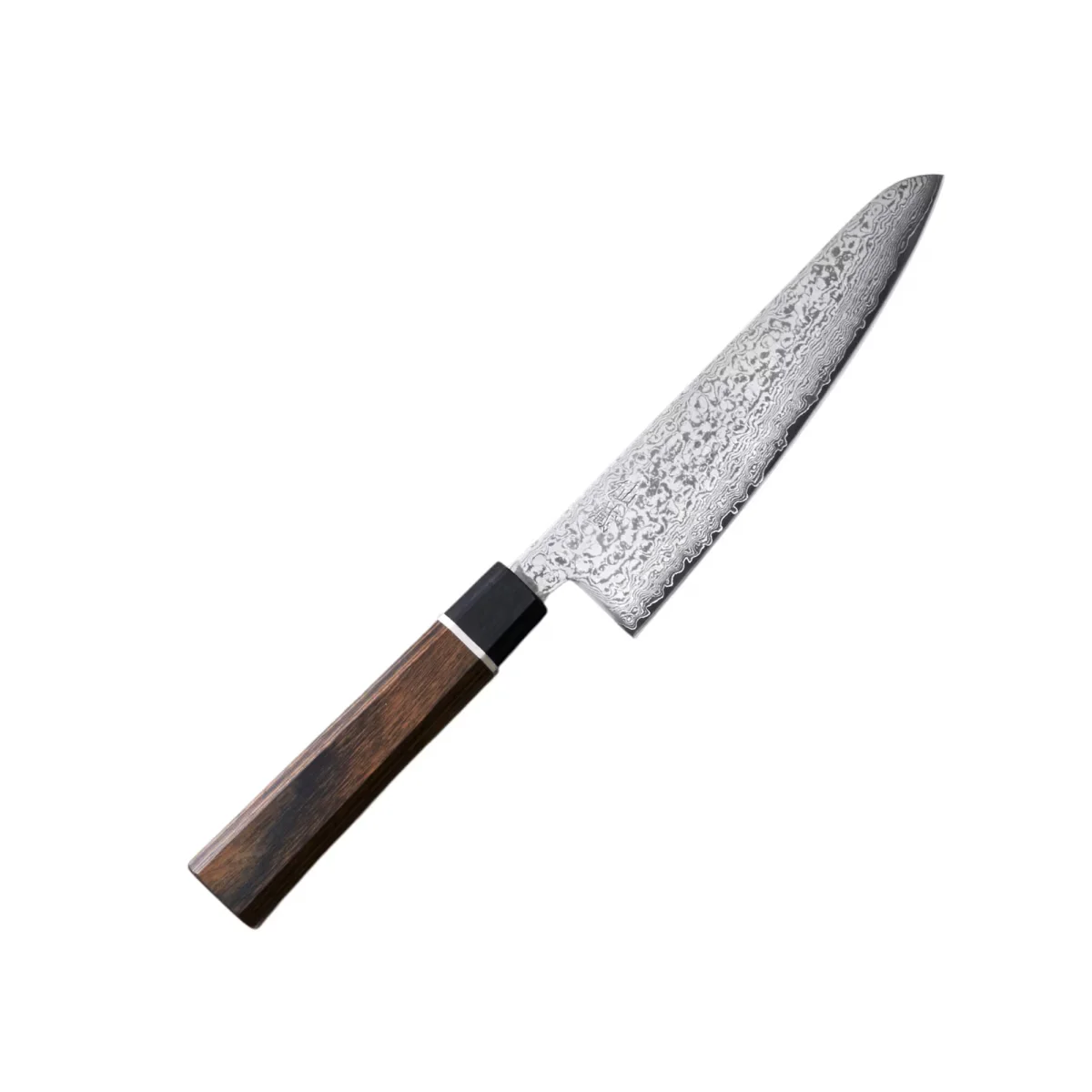 Suncraft SENZO BLACK Santoku small 143 mm [BD-03]