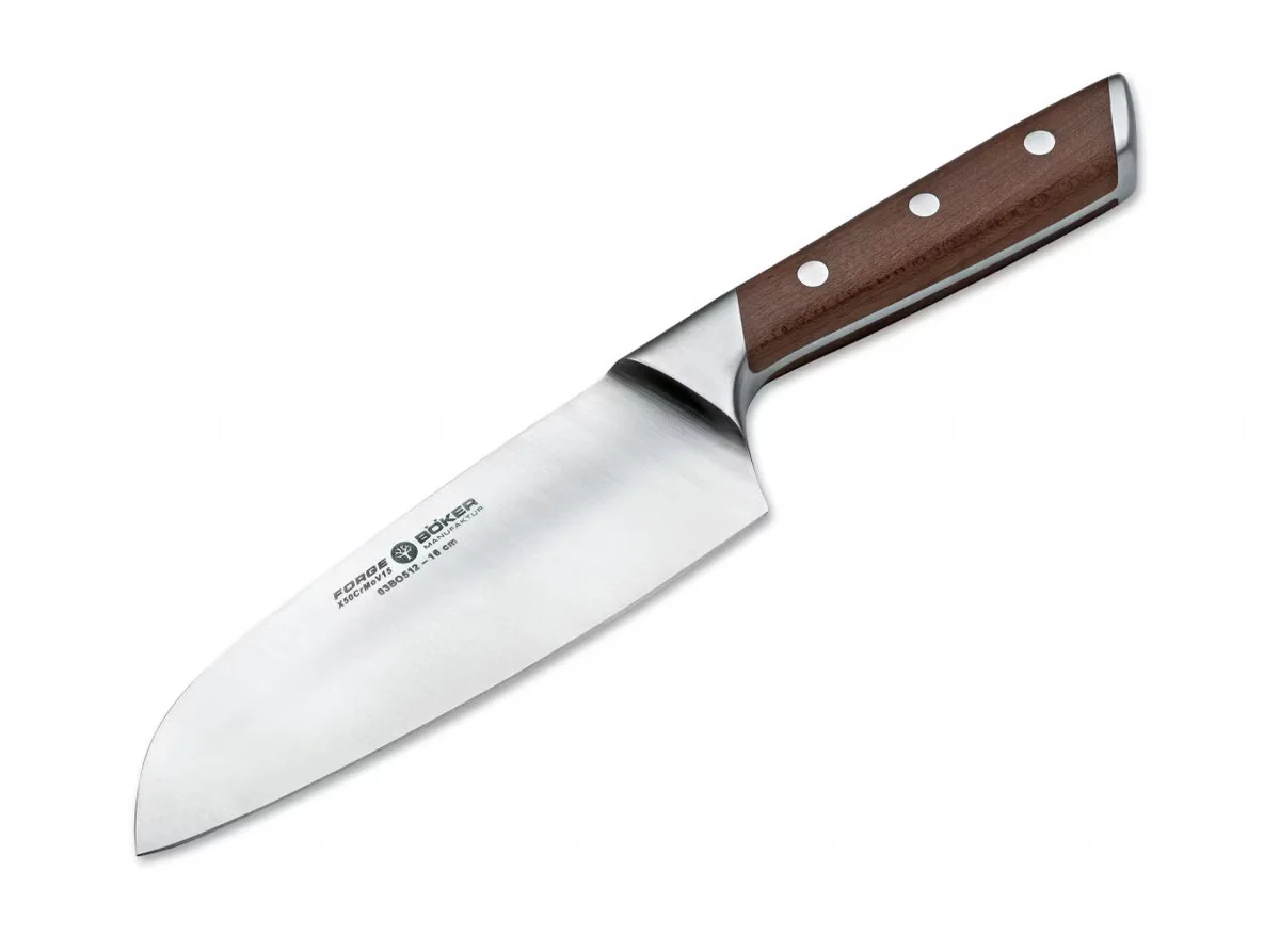Boker Forge Wood nóż kuchenny santoku